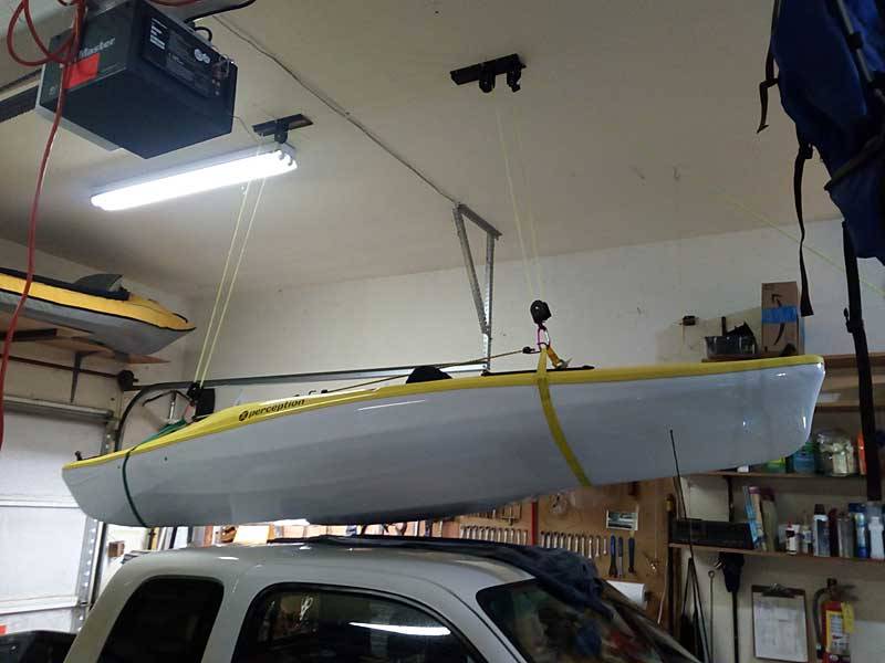 Hanging Kayak Storage Advice